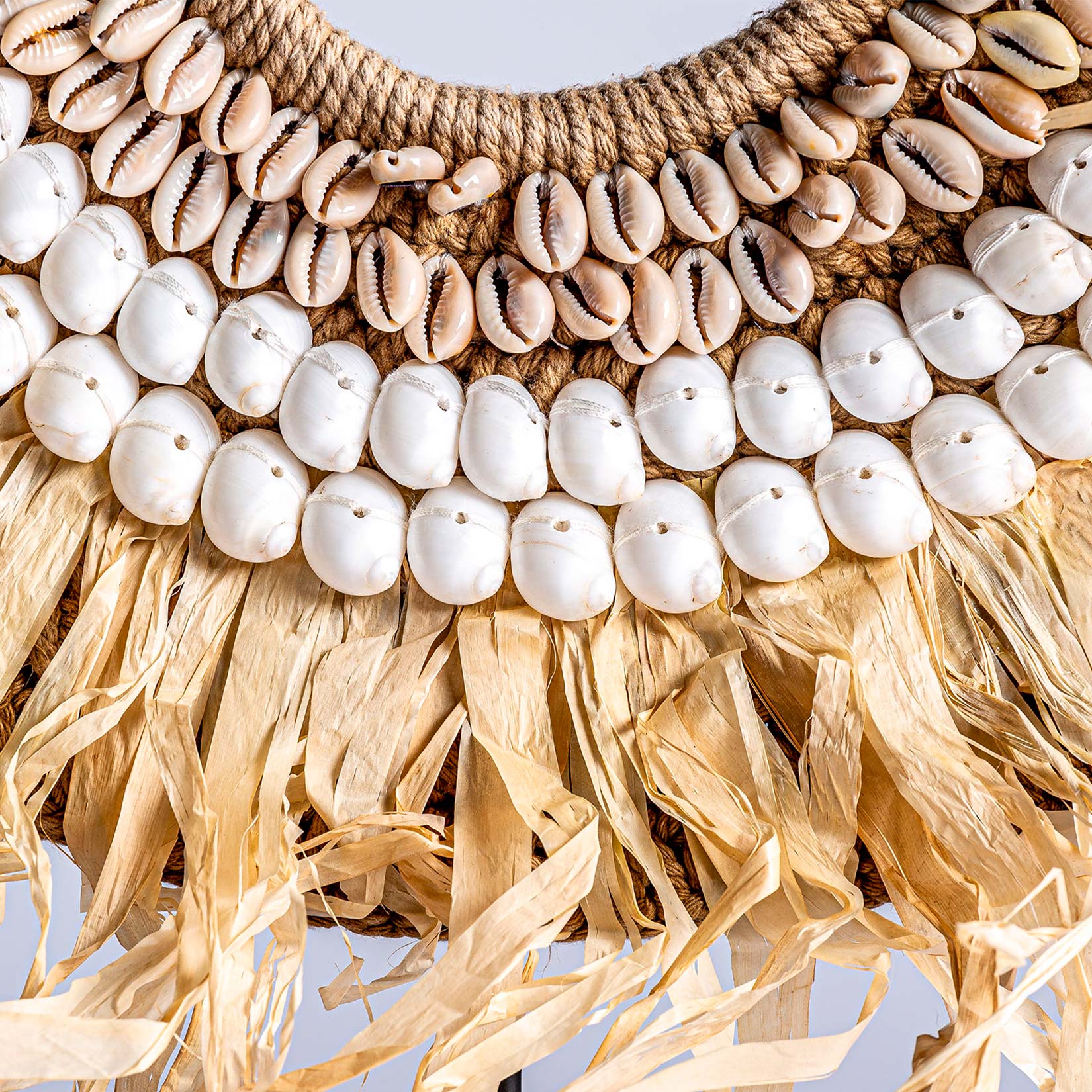Decorative figure natural necklace