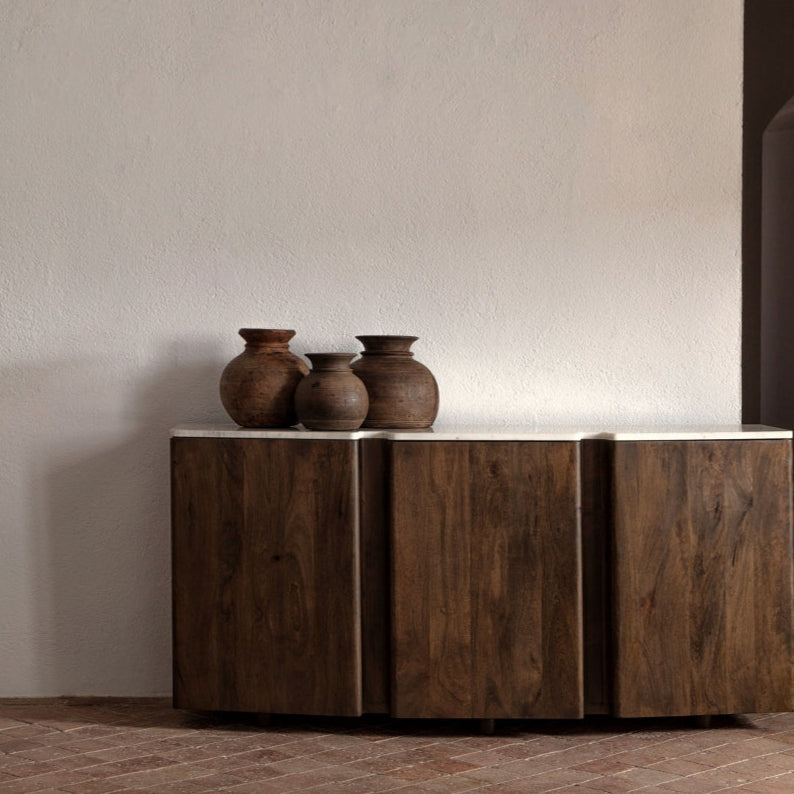 Set of 3 handmade vases