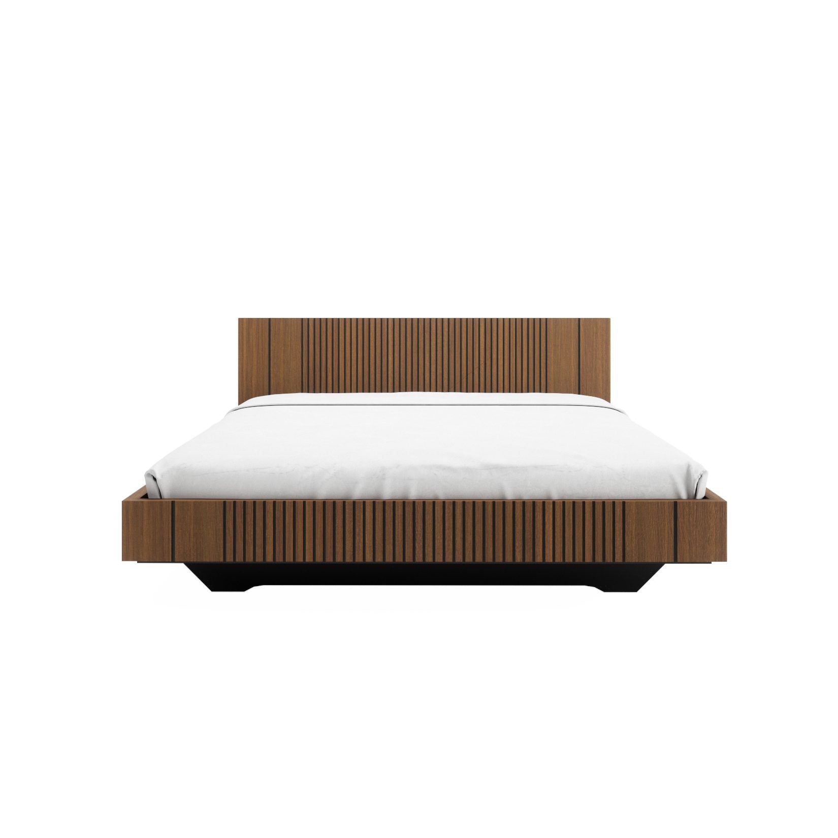 Full bed with simple Woodtale Piana headboard