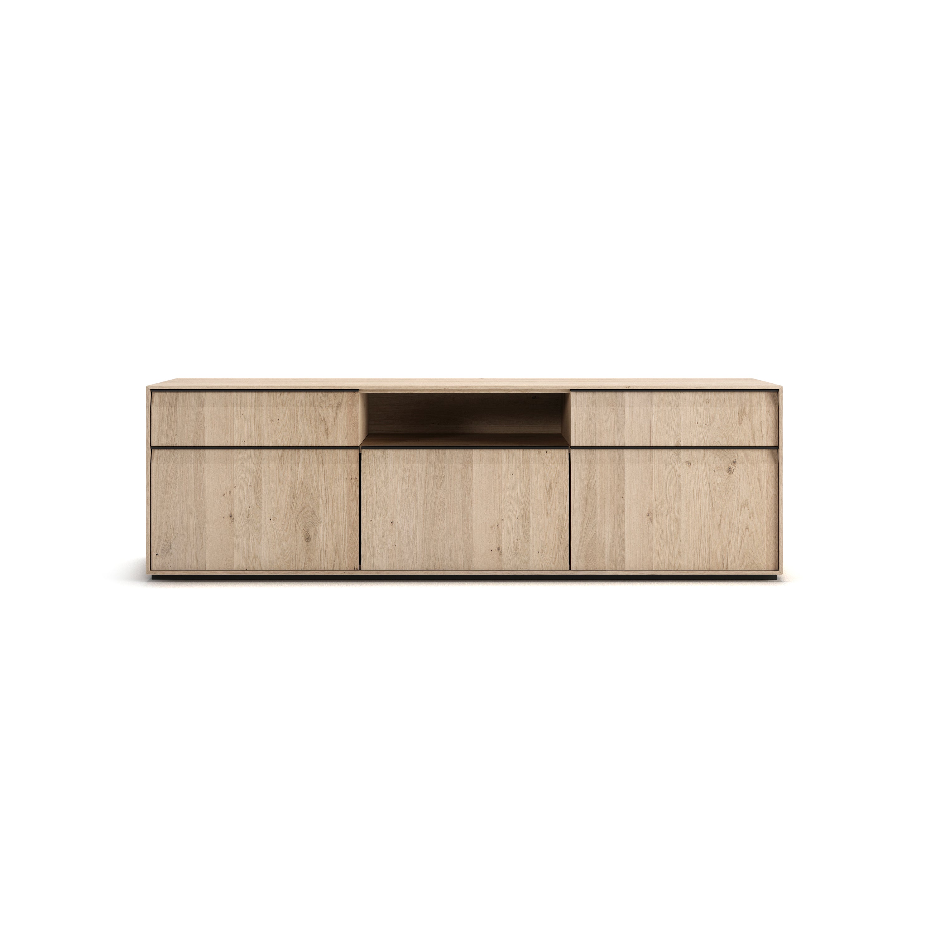 Móvel TV Porto  182cm com 3 portas, 2 gavetas e 1 nicho