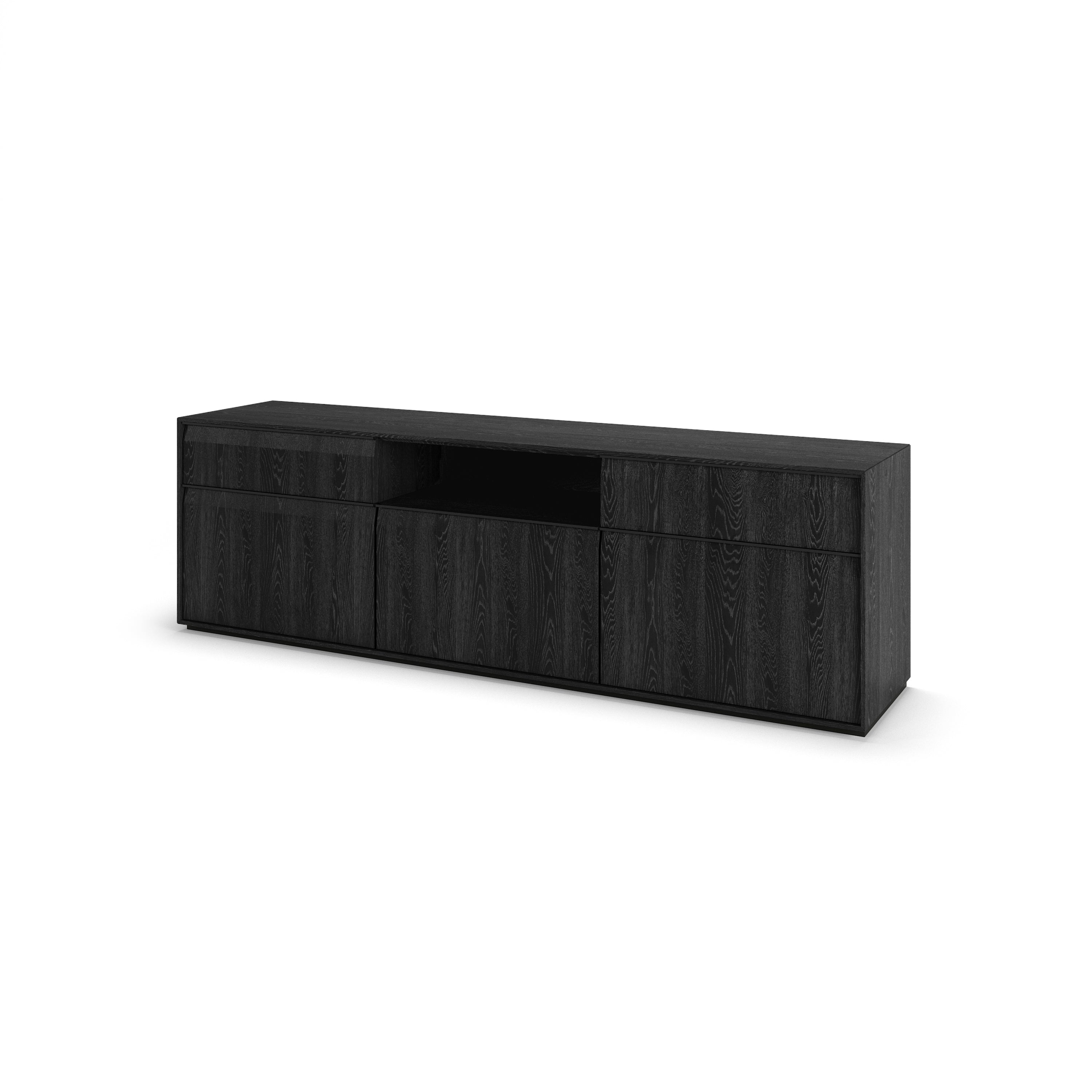 Móvel TV Porto  182cm com 3 portas, 2 gavetas e 1 nicho