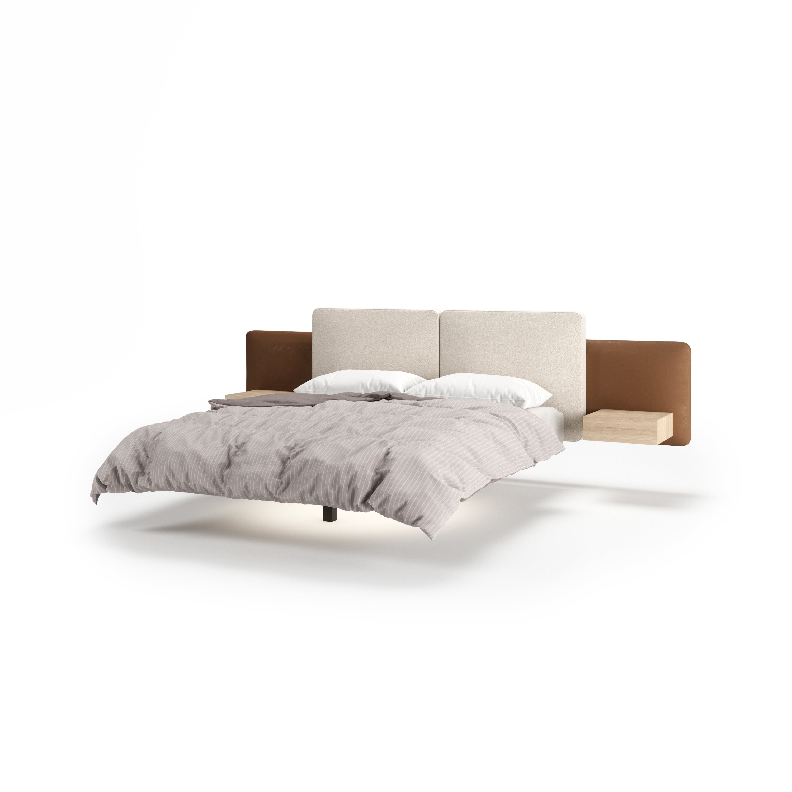 Cama Porto com 180x200 e mesinhas
