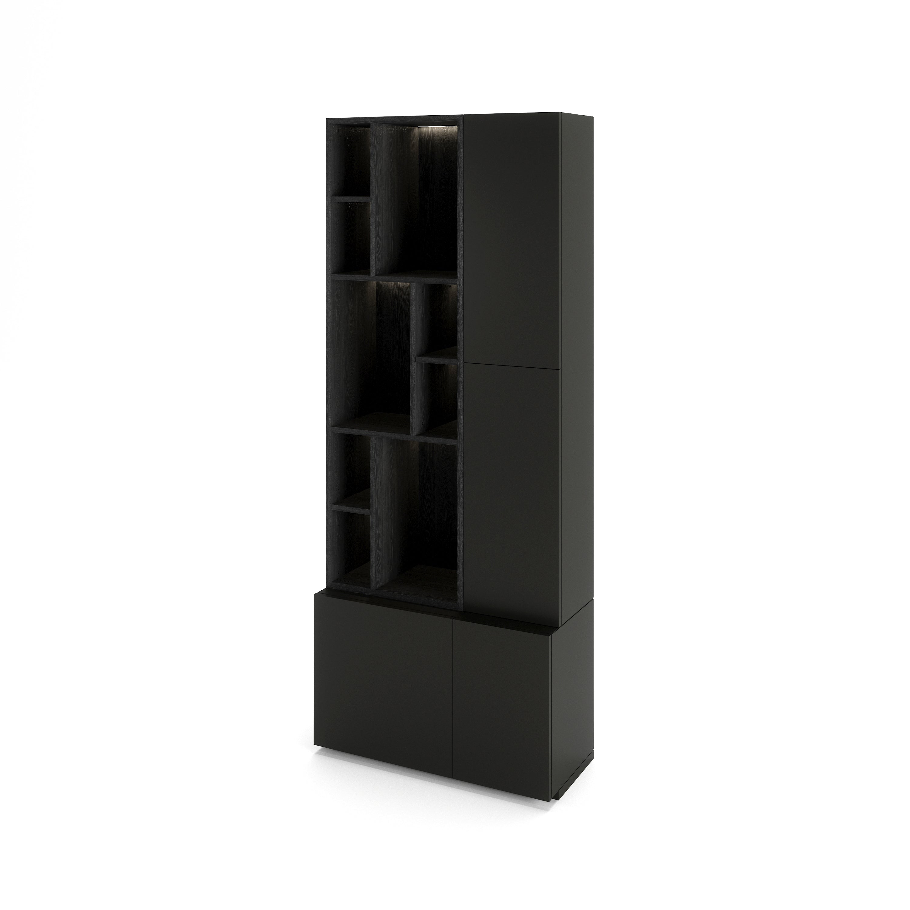 Vitrina alta Porto com 4 portas e nichos