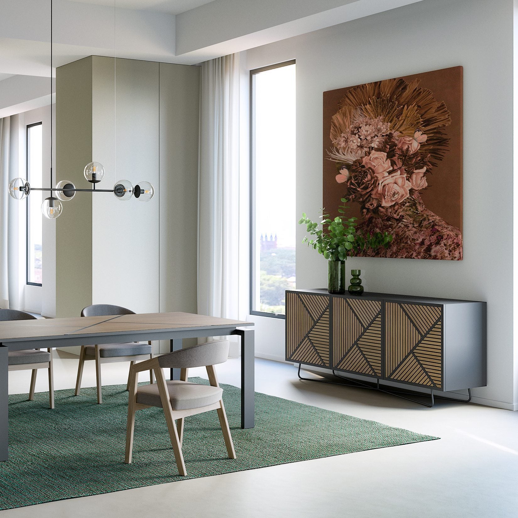 Woodtale Slide Sideboard 195cm