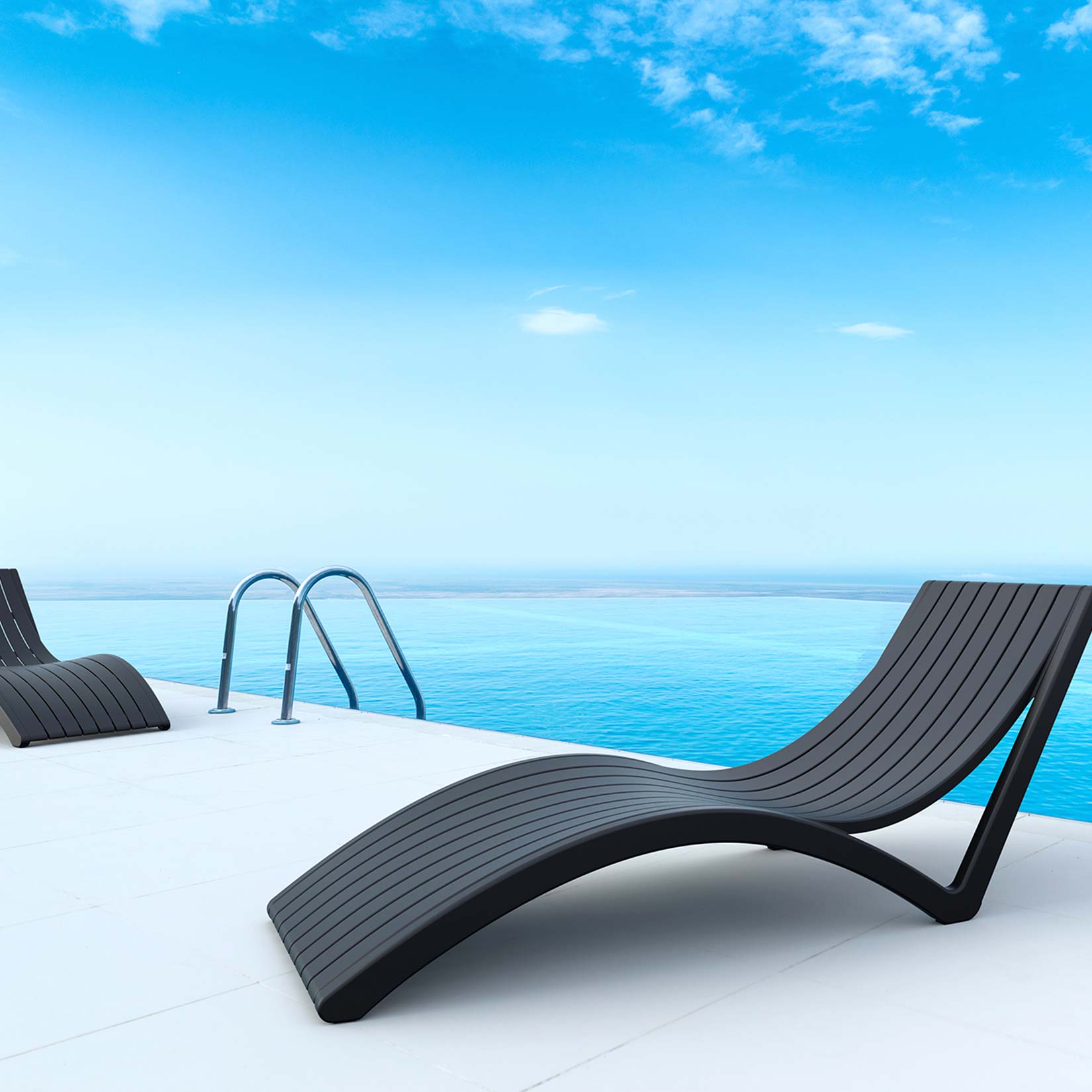 Milos reclining lounger