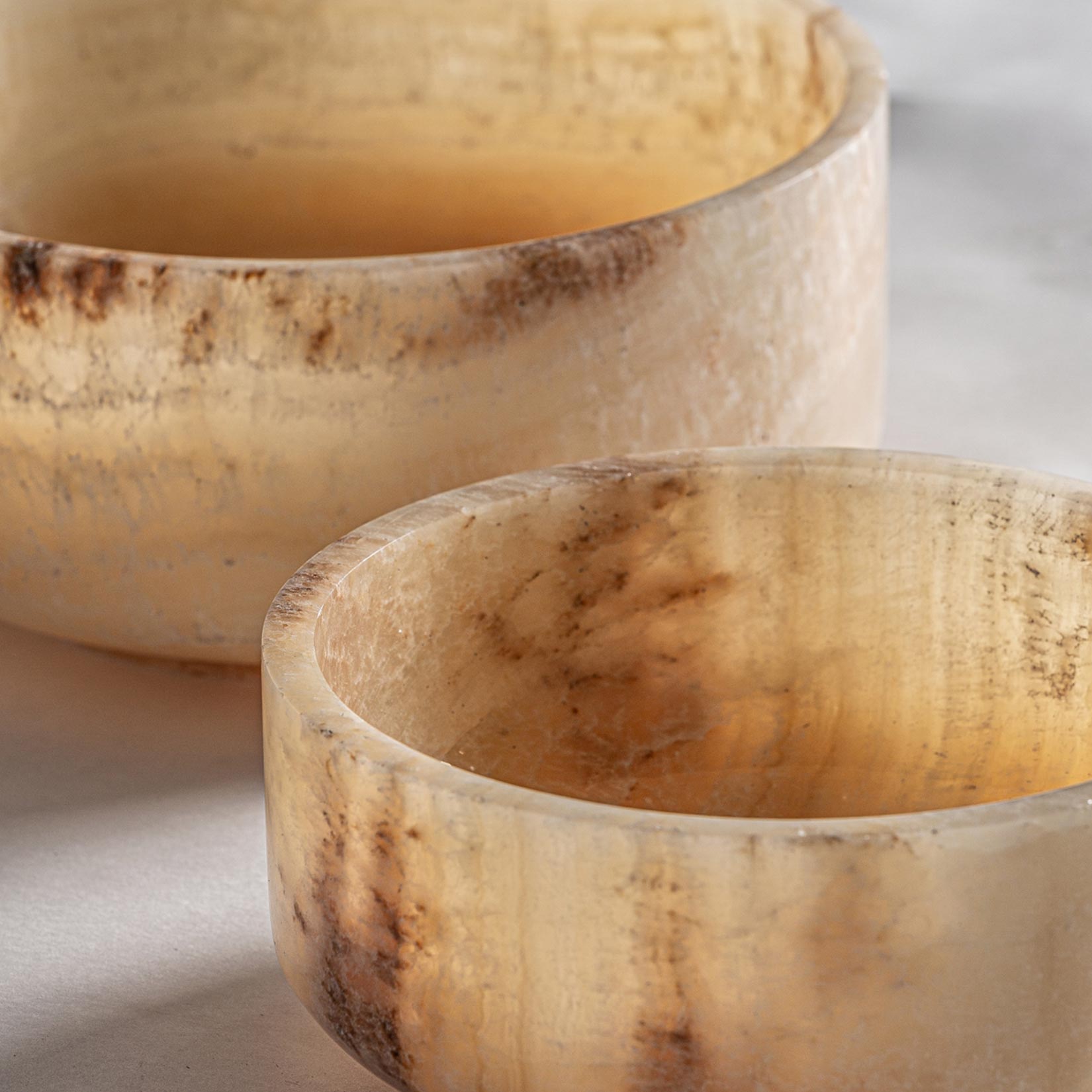 Set of 2 Onyx Centerpieces
