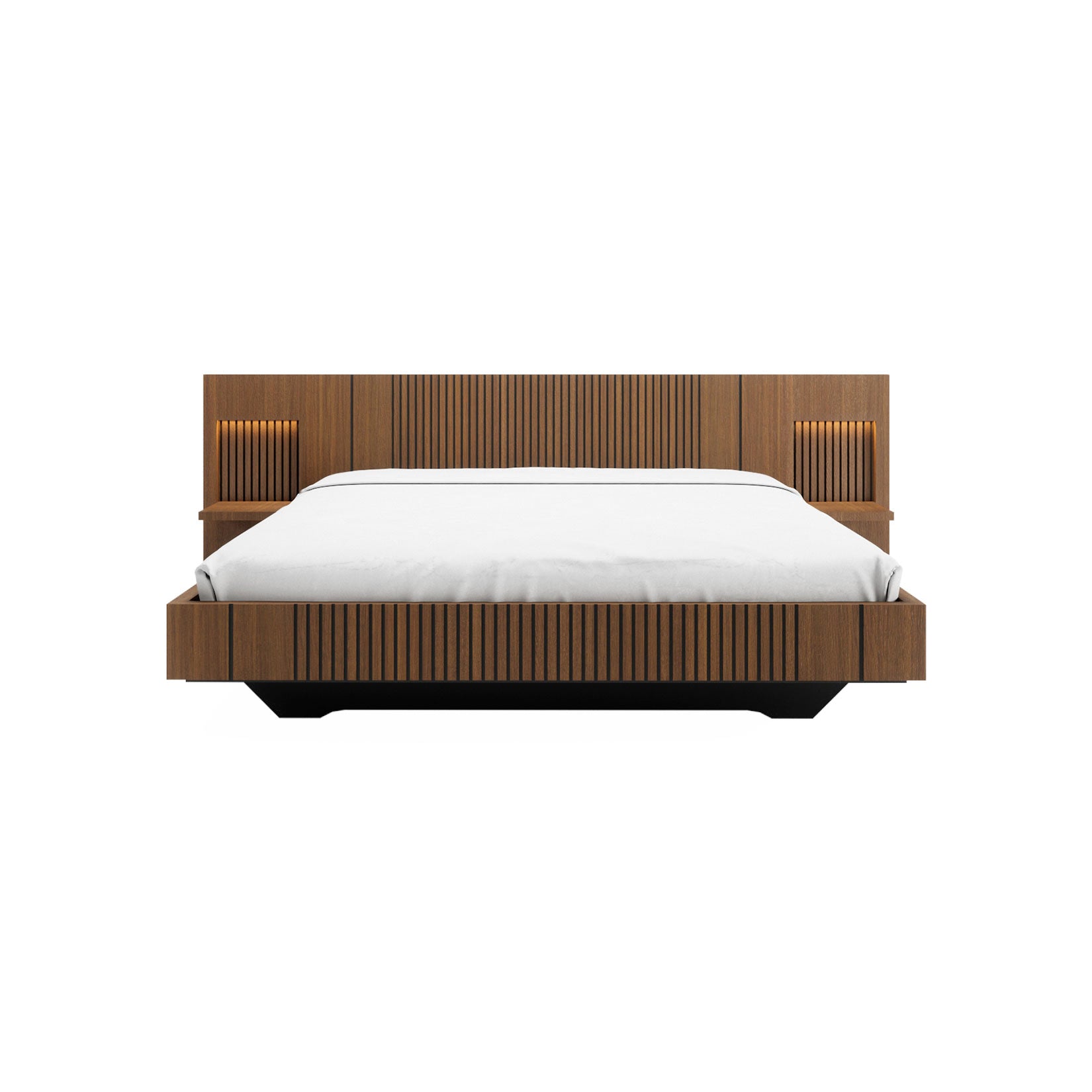 Woodtale Piana Full Bed with Shelves