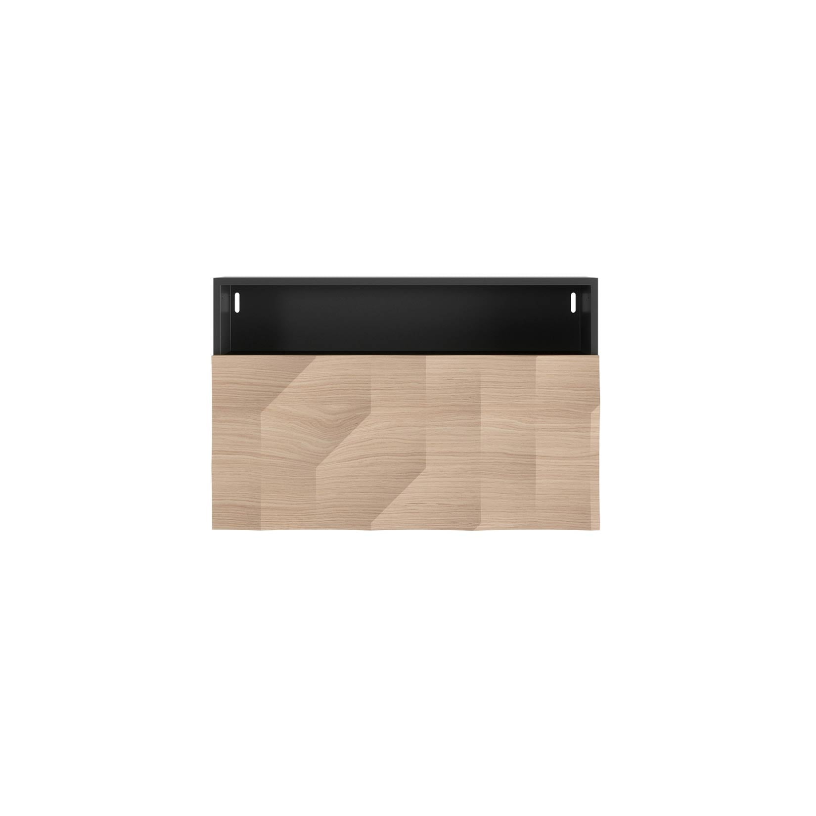 Monte Carlo wall-mounted desk with folding flap