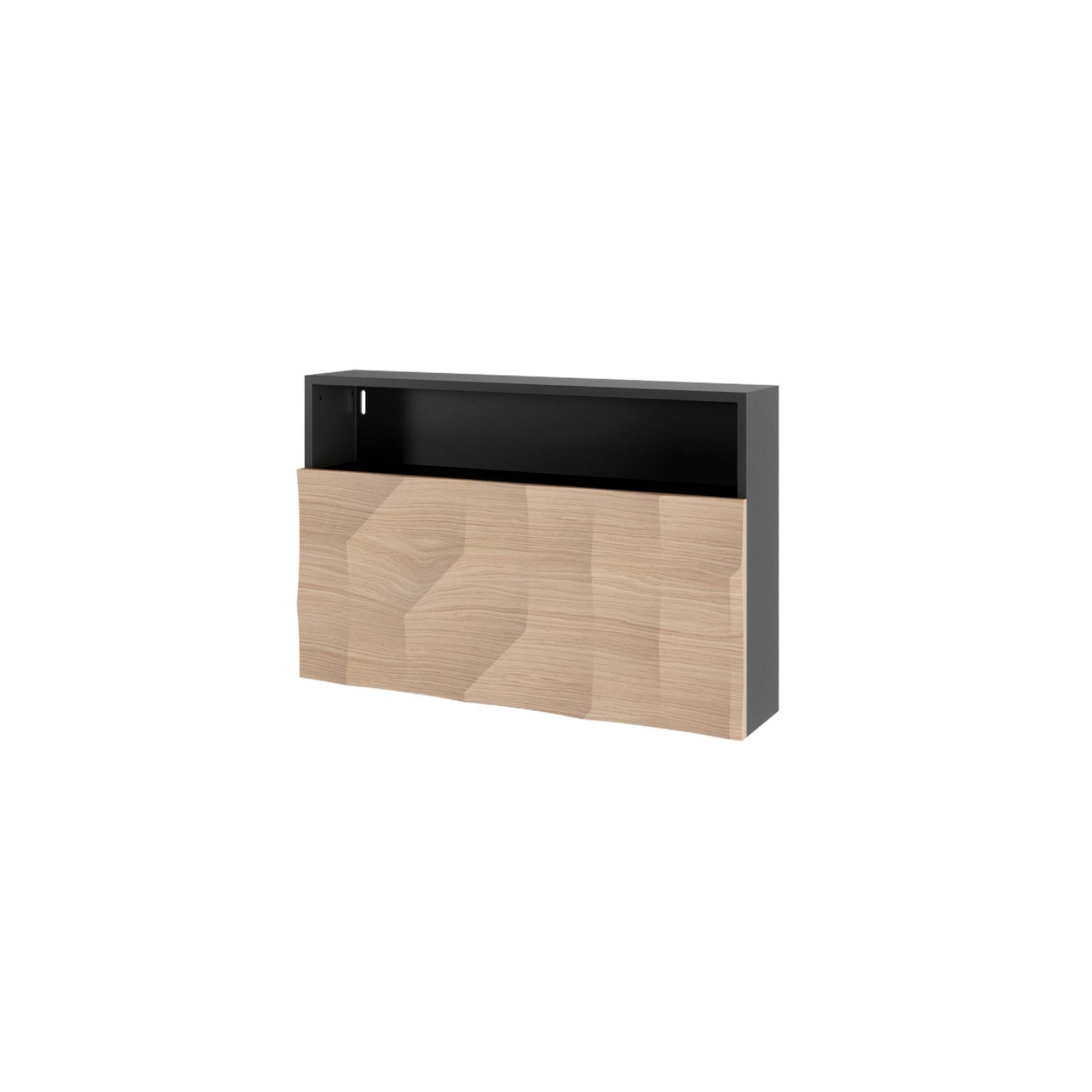 Monte Carlo wall-mounted desk with folding flap