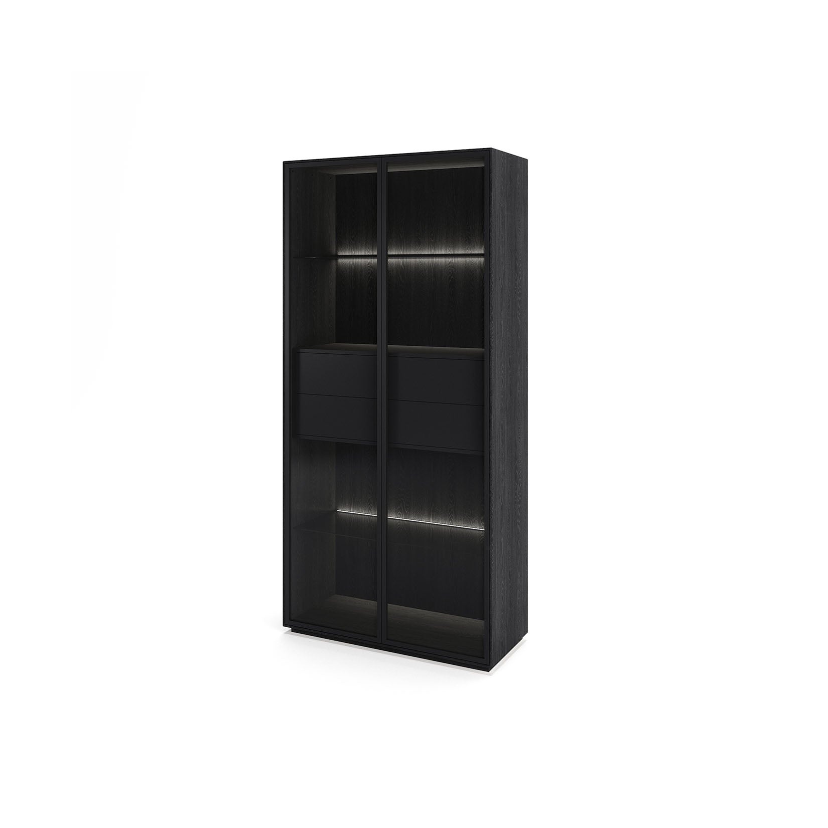 Vitrina Porto com 2 portas de vidro