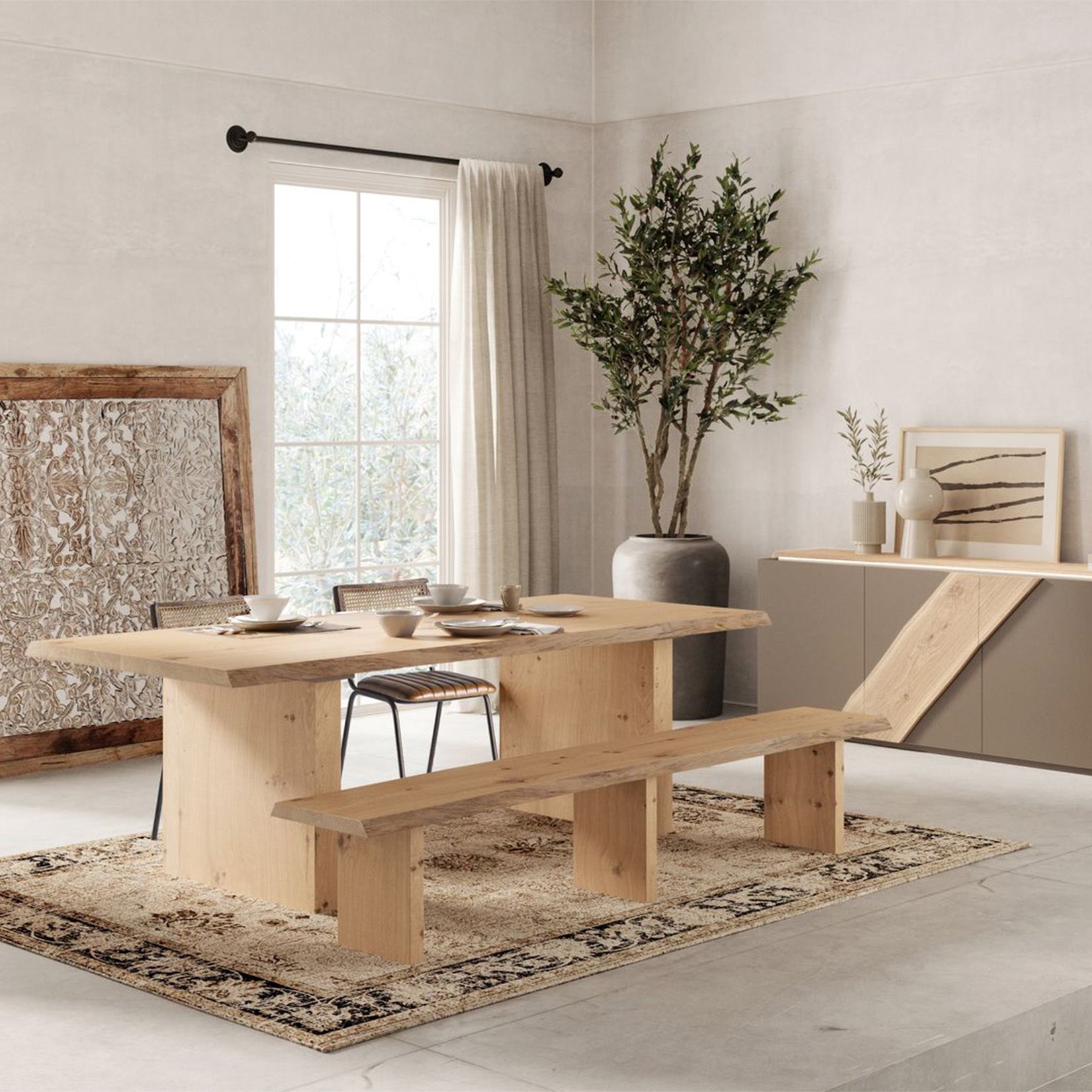 Banco Woodland de 3 Pés