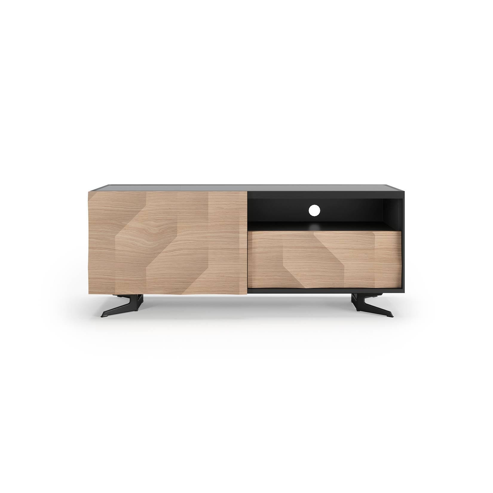 Monte Carlo TV cabinet with 2 doors and 1 niche