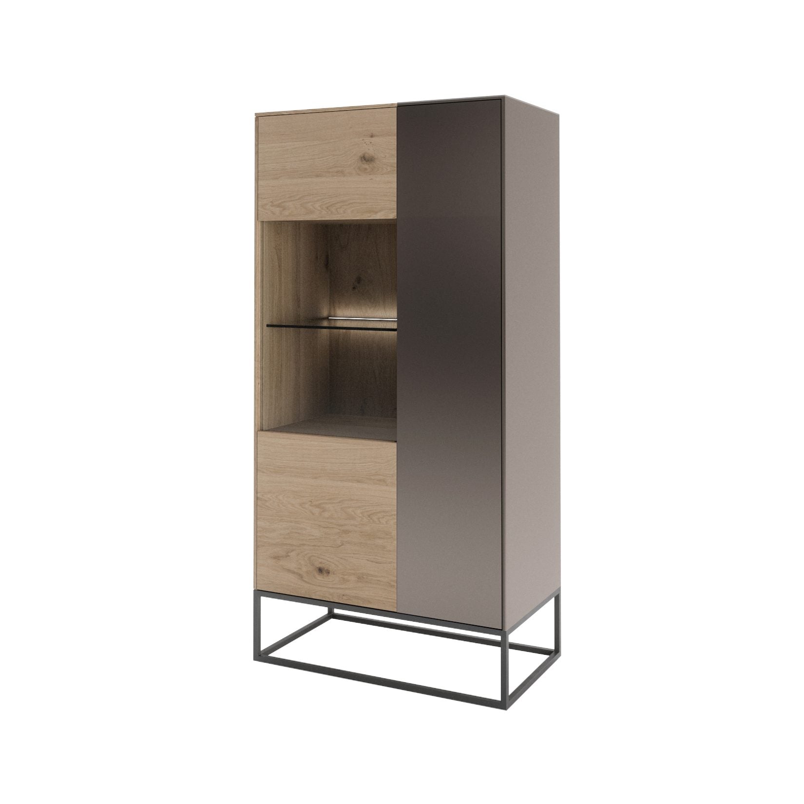 Woodtale Lounge tall display cabinet 