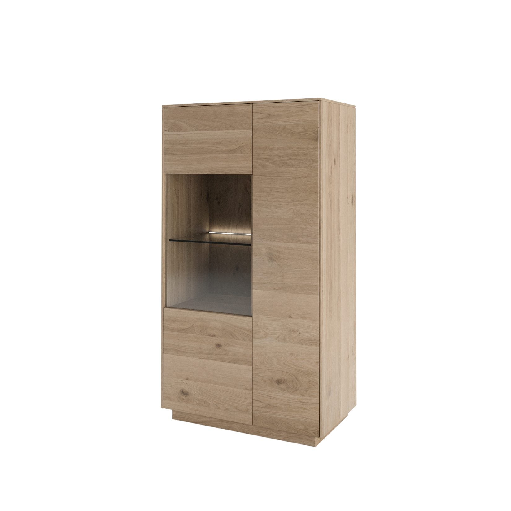 Woodtale Lounge tall display cabinet 