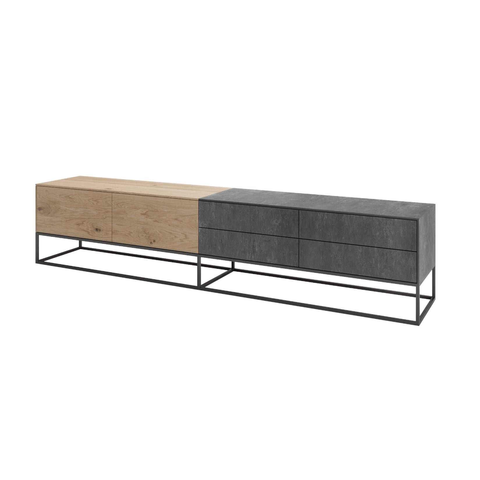 Woodtale Lounge TV Unit 242cm 