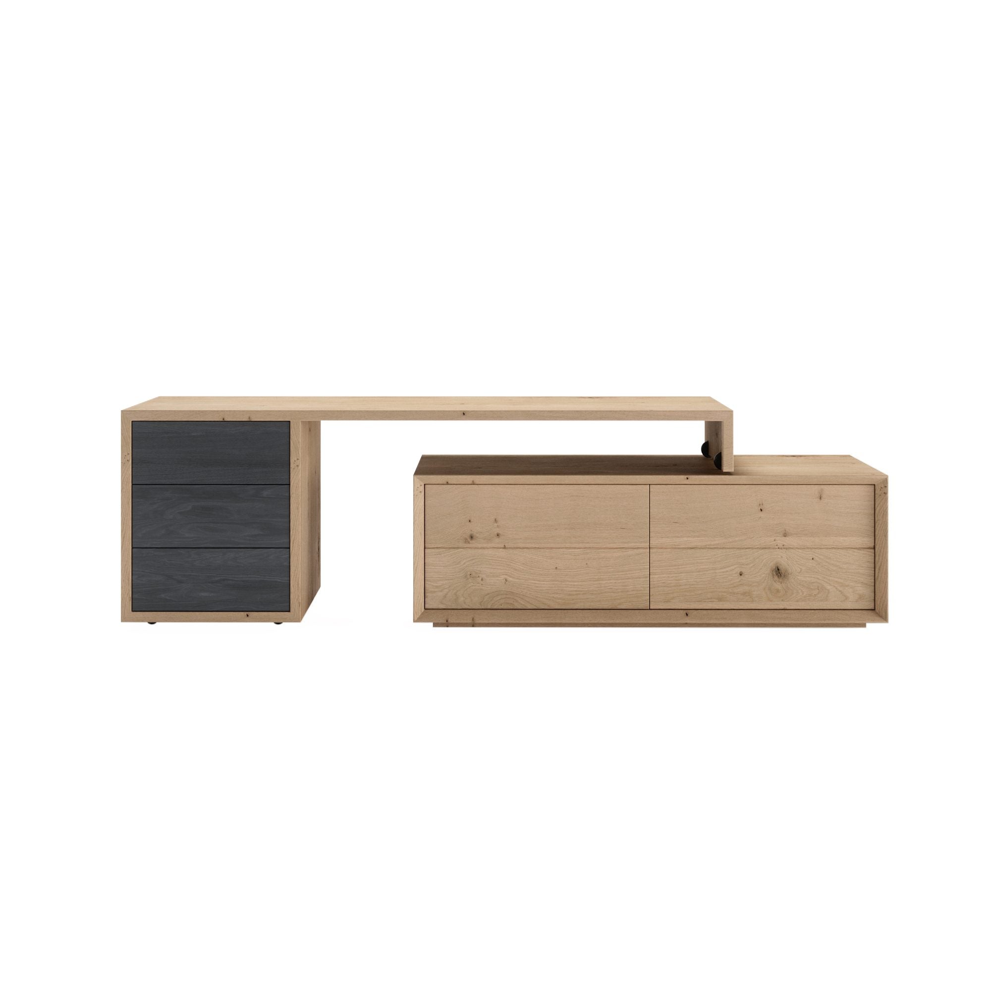 Woodtale Milano extendable TV stand 