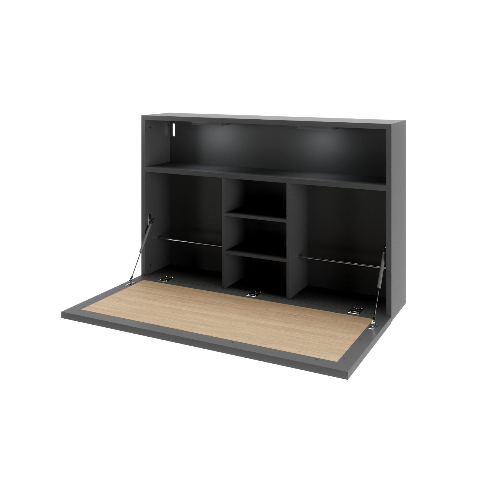 Woodtale Slide Wall Desk 