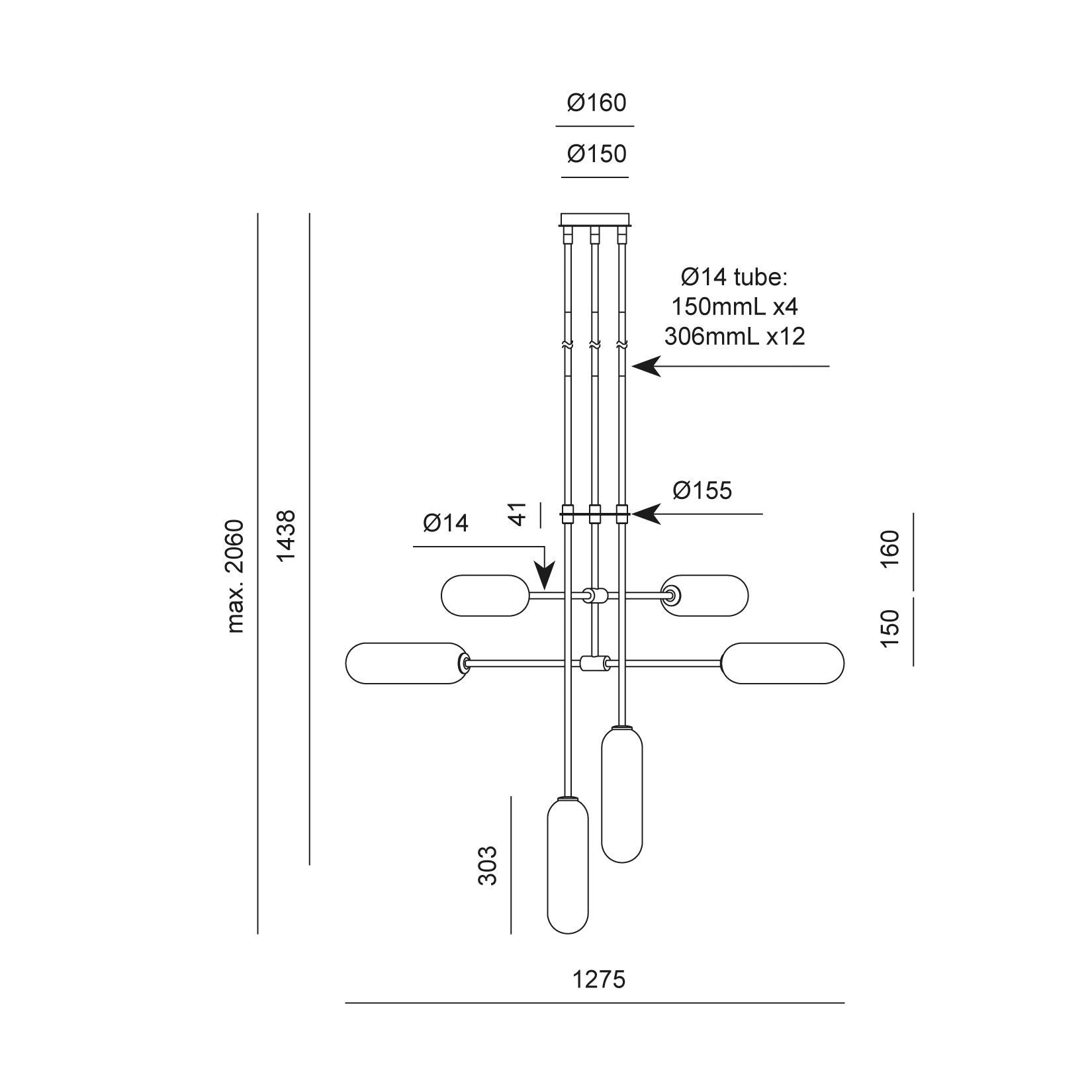 Atil ceiling lamp