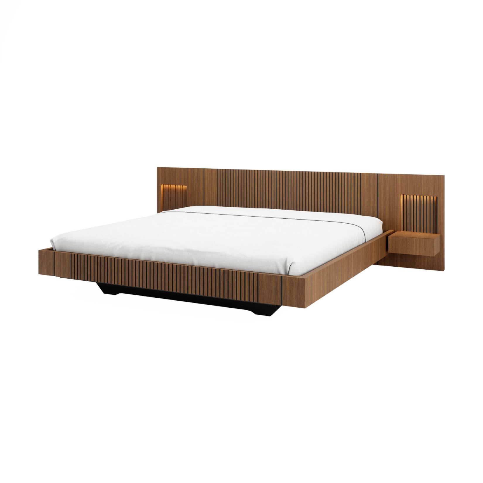 Cama completa com gavetas Woodtale Piana