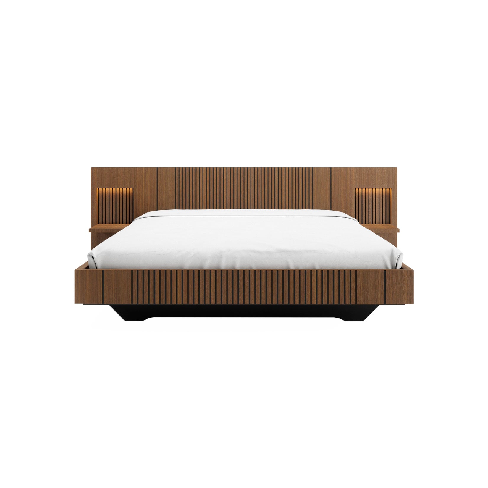 Cama completa com prateleiras Woodtale Piana