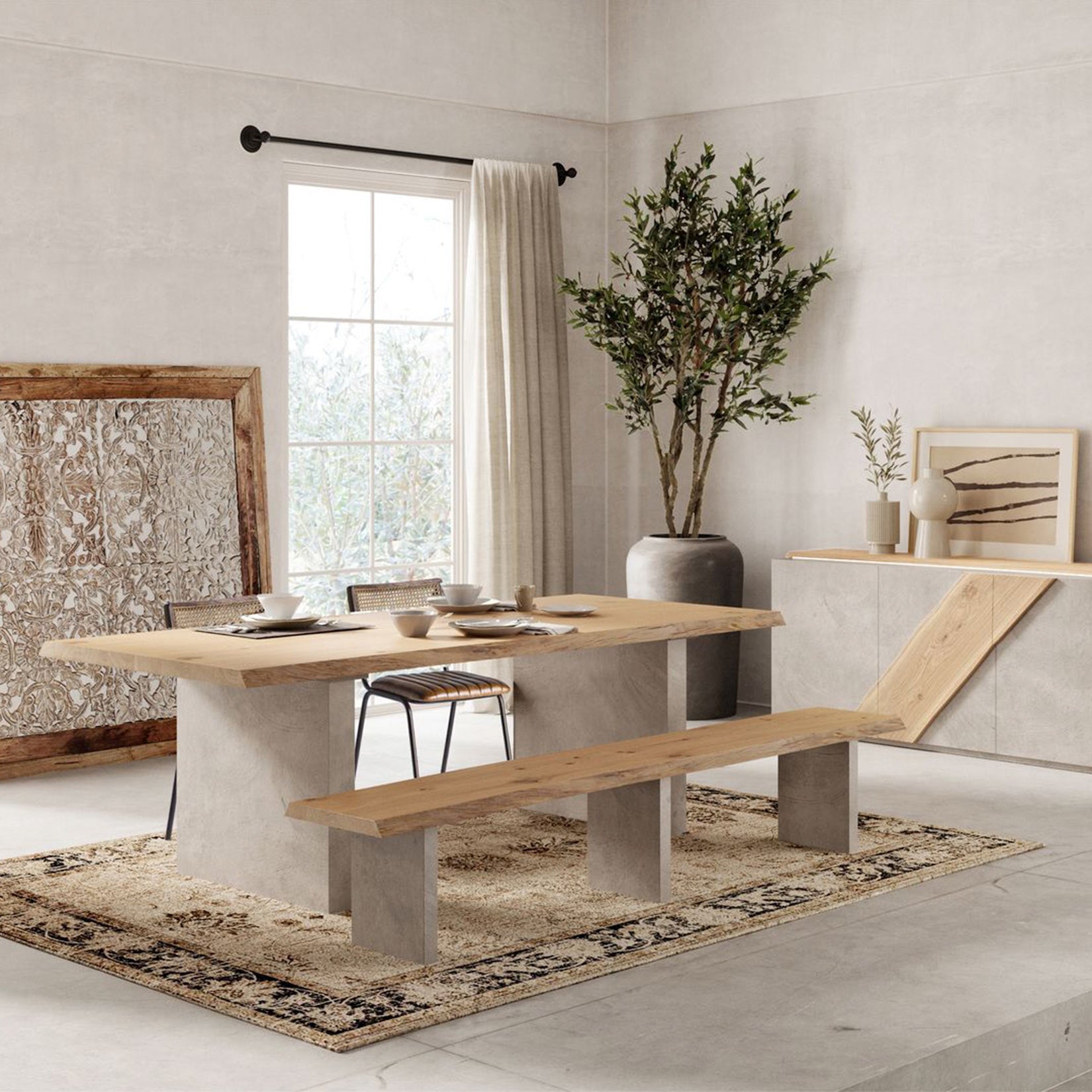 Banco Woodland de 3 Pés